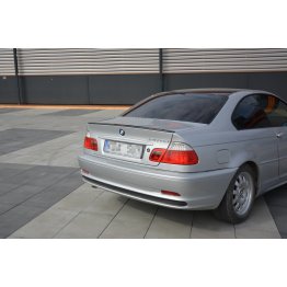 Накладка сплиттер на крышку багажника на BMW 3 E46 Coupe